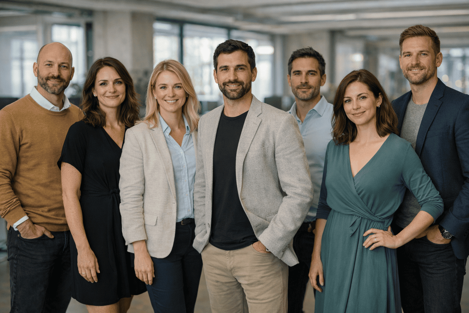 Team working on AI trading platform — Sihl Vermvexon